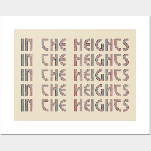 IN THE HEIGHTS (a la "A Chorus Line") Wall Art by jywear